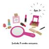 Janod Little Miss Vanity Case - 9 Piece Pretend Play Set - Ages 3+ - J06514 view 2