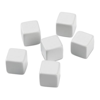 EAI Education Blank Dice: White - Set of 144
