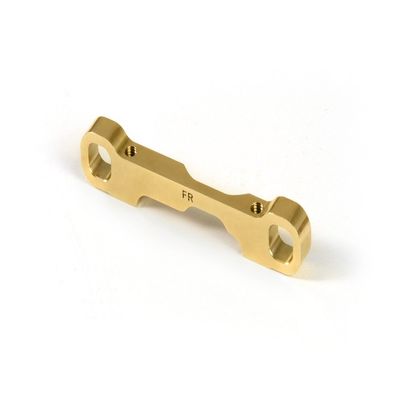 XRAY Brass Front Lower 1-Piece Suspension Holder - Rear - FR