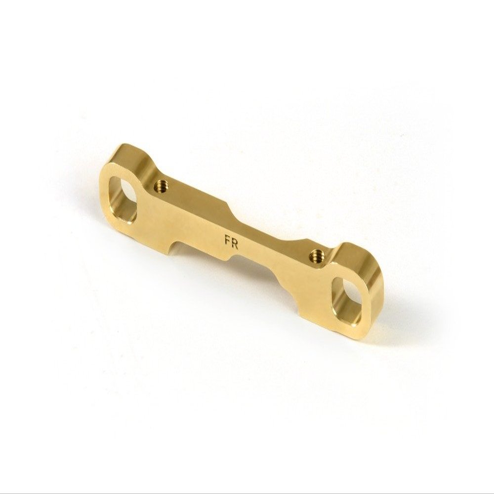 XRAY Brass Front Lower 1-Piece Suspension Holder - Rear - FR