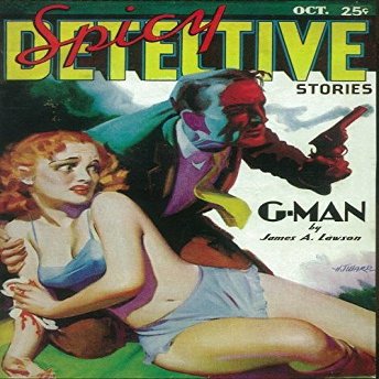 Spicy Detective Stories Magazine Cover Art - 40 Trading Cards