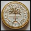 Miami Police Law Enforcement Colorized Challenge Art Coin view 1