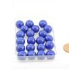 Wondertrail Blue Opaque 14mm Glass Marbles Pack of 20 WONGM025 view 1