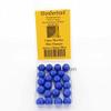 Wondertrail Blue Opaque 14mm Glass Marbles Pack of 20 WONGM025 view 2