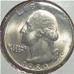 1980-D Washington Quarter by U.S. Mint Denver