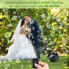 Theefun Bubble Machine: Remote Control 750ML Metal Bubble Blower Machine with High Output, Plug-in Automatic Bubble Maker Bubble Toys for Parties Wedding Birthday Indoor Outdoor Use with AC Adapter view 3