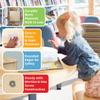 Contender 3 Cube Storage Organizer Bench, Window Bench with Cushions, Cubical Shoe Storage Bench Ideal for Hallway, Kindergarten, Nursery Safe and Certified view 4