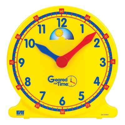 EAI Education Geared for Time Demonstration Clock