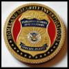 HSI Homeland Security Investigations Colorized Challenge Art Coin view 1