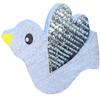 19" White Dove Pinata with Silver Wing Wedding Religious My Baptism My First Communion Bridal Shower Decoration Love Bird Easter Theme Party view 1