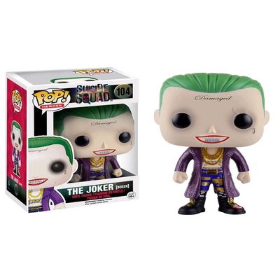 Funko FK8660 Suicide Squad Dolls Joker Boxer Vinyl Figure 10 cm Limited Edition