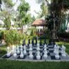 Chess House Giant Set Premium Pieces 25 inch King - Black and White - Complete with 32 Pieces - All Weather Indoor Outdoor - Home Park Resort Campground - Weightable - E060 view 4