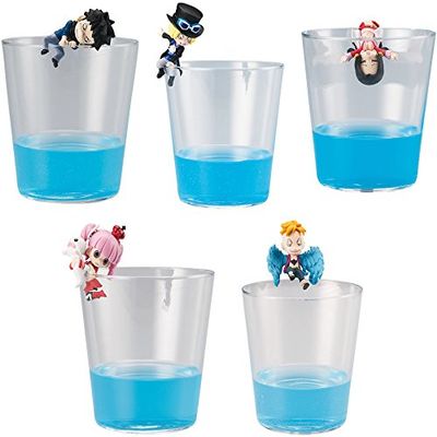 Gashapon One Piece Water Edge of The Cup Figure Vol.2 Set