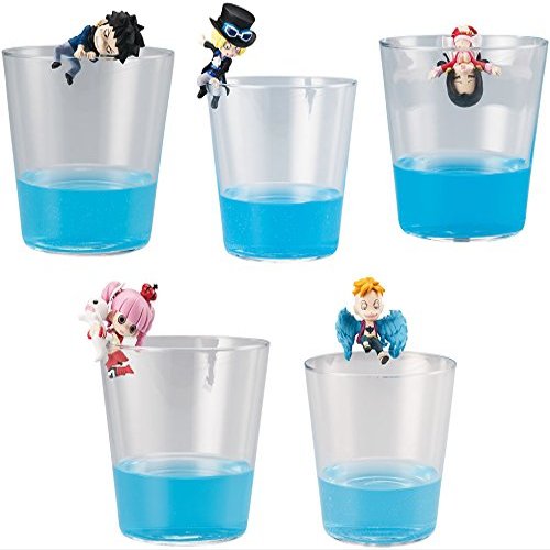 Gashapon One Piece Water Edge of The Cup Figure Vol.2 Set