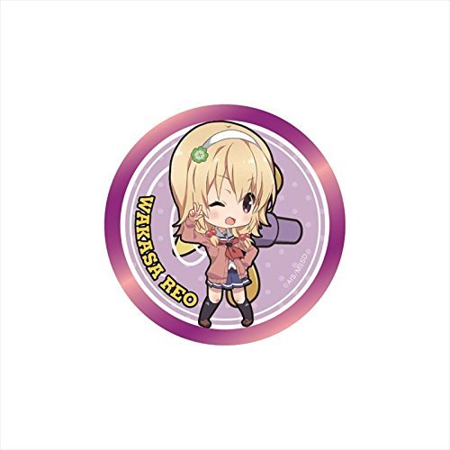 High school-fleet Wakasa Li together with glitter frame BIG badge