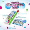 WOWMAZING Giant Bubbles Kit Plus  Big Bubbles for Kids with a Large Bubble Wand and Bubble Mix (Makes 1.5 Gallon) view 2