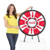 Prize Wheel for Prizes  31" Prize Wheel Game for Trade Shows  Super-Durable ABS Plastic with A Clear Top Panel and A Powder-Coated Steel Frame (12 Slot, Table Top) view 1