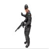 American Diorama SWAT Team Flash Figure for 1:18 Scale Models view 2