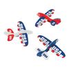 Fun Express USA Foam Gliders, 6.5"x5.5" - Fun, Lightweight Flying Toys for Fourth of July Celebrations Perfect for Parties & Outdoor Fun - Bulk 48 Pack view 1