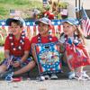 Fun Express USA Foam Gliders, 6.5"x5.5" - Fun, Lightweight Flying Toys for Fourth of July Celebrations Perfect for Parties & Outdoor Fun - Bulk 48 Pack view 2