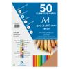 Dohe  Pack of 50 Pieces of Card, A4 brown view 1