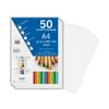 Dohe  Pack of 50 Pieces of Card, A4 White view 1