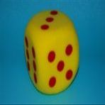 Everrich Foam Dice W/dots - 5"