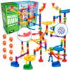 Marble Genius Marble Run Extreme Set, STEM Toys & Maze Construction Building - 300 Translucent Track Pieces & Glass Marbles for Family, Kids Toddlers Ages 4-8 - Fun Holiday Creative Gifts view 1