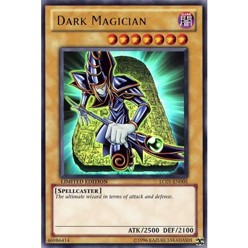 YuGiOh : LC01-EN005 limited Ed Dark Magician Ultra Rare God Card by Deckboosters