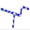 COMBINATION 1 PIECE BLUE CAMOUFLAGE 22 INCH & 1 PIECE 16 INCH Mini Marshmallow toy Shooter view 2