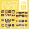 My Family Builders 32-Piece Multiracial Magnetic Family Play Set  Wooden Diversity Building Blocks for Kids  Multicultural Puzzles & SEL Toy for Toddlers & Children view 2
