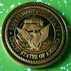 US Navy USS Kitty Hawk CV-63 Colorized Challenge Art Coin view 2
