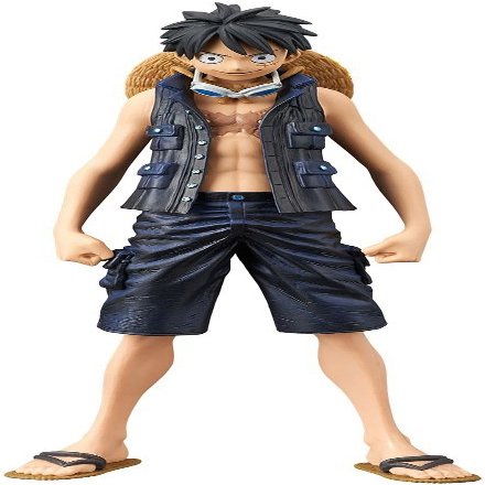 Banpresto One Piece 5.9-Inch Film Gold Monkey D Luffy DXF Sculpture, The Grandline Men Volume 1
