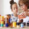 My Family Builders 48-Piece Multiracial Family Play Set  Magnetic Wooden Diversity Building Blocks for Kids  Multicultural Puzzles, SEL Toy for Ages 1+ view 2
