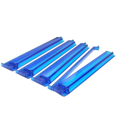 American Mahjong All-In-One Tile Rack & Pusher Arm - Set of 4 - Sapphire Blue