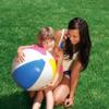 INTEX 24" Inflatable Paradise Panel Colorful Beach Ball - 59032EP (Set of 4) view 2