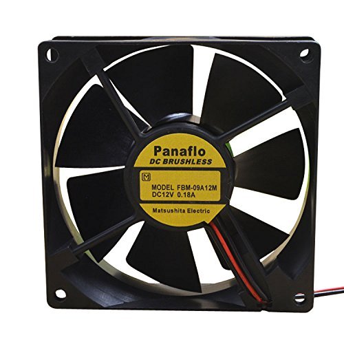 Panafllo FBM-09A12M 12V 0.18A 2Wire 9cm 9025 Cooling Fan