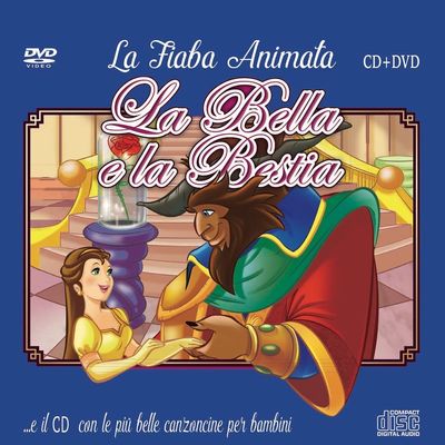 Le Pi Belle Canzoncine & Fiabe Audio CD + DVD della Bella e La Bestia Idea Regalo per bambini e Per Feste di Compleanno
