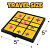 Gamie Magnetic Board Travel Games for Kids, Includes 12 Retro Fun Games - 5" Compact Design, Individually Boxed Travel Essentials for Kids Road Trip/Airplane/Camping, Stocking Stuffers for All Ages view 3