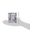 Home Bay Metal Money Piggy Bank with 100 Dollar Bill Wrapping view 3
