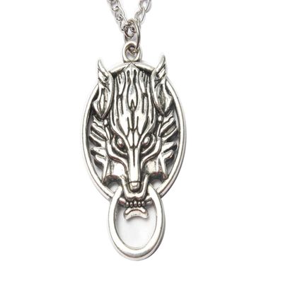 2Pcs Wolf Necklace, Wolf jewelry