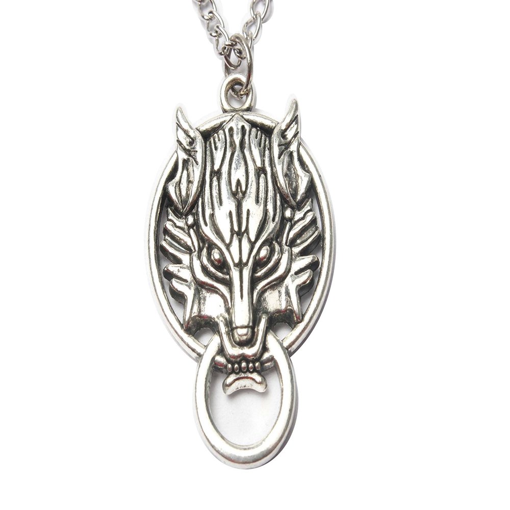 2Pcs Wolf Necklace, Wolf jewelry