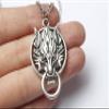 2Pcs Wolf Necklace, Wolf jewelry view 3