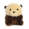 Aurora Playful Rolly Pet Smiles Sea Otter Stuffed Animal - Compact Size for On-The-Go Fun - for Adults, Kids, Birthdays, and Anniversaries - Brown 5 Inches view 1