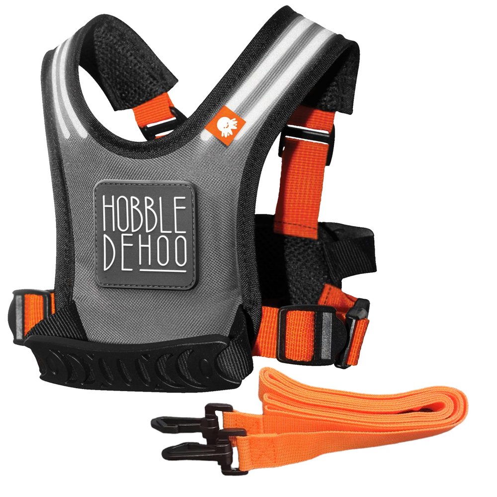 Hobble De Hoo Autism Safety Harness for Kids Ages 27 Secure Walking Harness for SEN & Neurodivergent Children (Orange)
