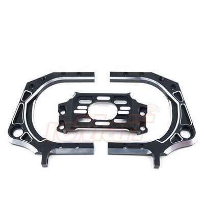 3Racing Aluminum Motor Mount Black For Sakura D4 AWD RWD #SAK-D4807/BK