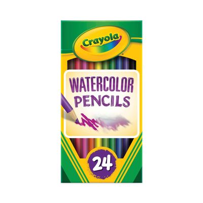 Crayola Watercolor Pencils, Pack of 24