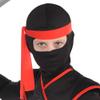 AMSCAN Shadow Ninja Halloween Costume for Boys, Medium, with Included Accessories , Black view 2