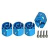 3Racing Wheel Adaptor (7mm) Thick for 1/10 On Road & Off Road #3RAC-WX127/LB view 1