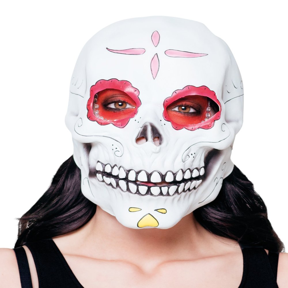 Boland 10104820 BOL97544 Seora Calavera 97544 Latex Mask, Standard, Multicolour